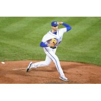 Omaha Storm Chasers pitcher Evan Sisk