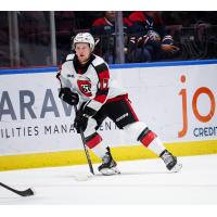 Brady Stonehouse with the Ottawa 67's